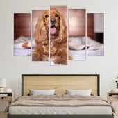 Портрет на Английски Кокер Шпаньол - картина пано за стена - Thumbnail 3