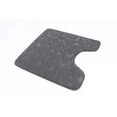 Постелка за баня с Memory пяна 50x50 см сива INTER CERAMIC - Thumbnail 1