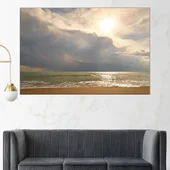 Спокойно море пред буря - картина за стена - Thumbnail 1