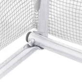 Оранжерия - 3x3x2 м - бяла - полиетилен и стомана - 9м² - Thumbnail 10