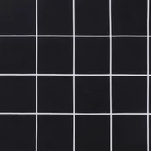 Възглавница за пейка черно каре 150x50x4 см оксфорд плат - VL361158 - Thumbnail 6