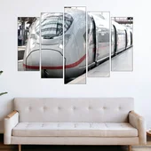 Влак стрела в Кьолн - картина пано за стена - Thumbnail 3