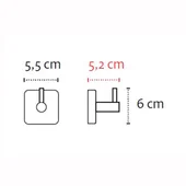 Закачалка за баня Quattro KAPITAN - Thumbnail 2