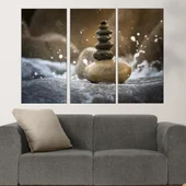 Баланс от камъни - картина пано за стена - Thumbnail 2