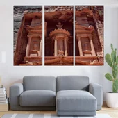 Изглед от древна Петра - картина пано за стена - Thumbnail 2