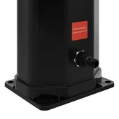 Градински соларен душ 217 см - слушалка и кранче -  35л черен - Thumbnail 12