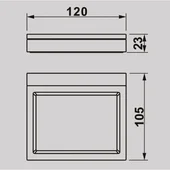 Сапунерка за баня  Ерин ICA 2559 INTER CERAMIC - Thumbnail 2
