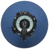 Пясъчен филтър за басейн, 6 позиционен клапан, син, 560 мм - Thumbnail 3