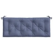 Възглавници за градински пейки 2 бр нейви син 120x50x7 см плат - VL379064 - Thumbnail 5