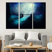 Портал към галактиката - картина пано за стена - Thumbnail 2