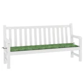 Възглавница за градинска пейка десен на листа 200x50x4 см плат - VL361205 - Thumbnail 3