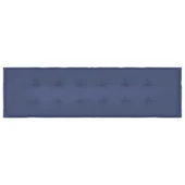 Възглавница за пейка, нейви синьо, 180x50x4 см, Оксфорд плат - VL378521 - Thumbnail 4