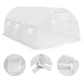 Оранжерия - 4.5x3x2 м - полиетилен и стомана - 13,5м² - Thumbnail 5