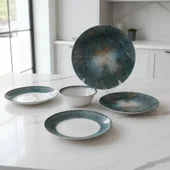 Порцеланов сервиз за хранене 24 части Земя TOPRAKSAN - Thumbnail 3