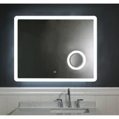 Огледало за баня с LED осветление 100x80 см Беатрис INTER CERAMIC - Thumbnail 1