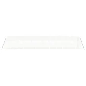 Оранжерия със стоманена рамка бяла 48 м² 12x4x2 м - Thumbnail 4