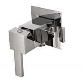 Стенен Смесител с душ за вграждане - INTER CERAMIC - Thumbnail 3