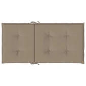 Възглавници за столове 2 бр таупе 100x50x3 см Оксфорд плат - VL47562 - Thumbnail 7