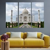 Двореца Тадж Махал - картина пано за стена - Thumbnail 2