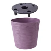 Саксия с дренаж Ø20 см лилава Фюжън - Thumbnail 2