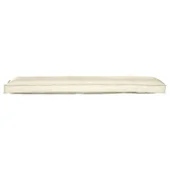 Възглавници за пейка 2 бр Кремави 150x40x8 см Оксфордска тъкан - VL42001710 - Thumbnail 6