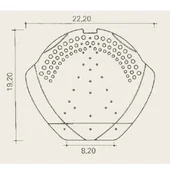 Малка преграда за капак гранит BRAMAC - Thumbnail 2
