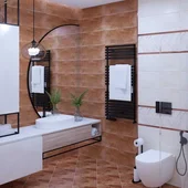 Фаянс 25x70 см Eclectic Oxido ECOCERAMIC - Thumbnail 2