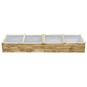 Оранжерия, импрегниран бор, 200x50x35 см - Thumbnail 1