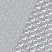 Покривало за басейн, соларно - сребристо, 455 см, PE - Thumbnail 4