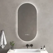 Огледало за баня с LED осветление 40x80 см Bruno INTER CERAMIC - Thumbnail 1