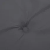 Възглавница за градинска пейка антрацит 150x50x3см оксфорд плат - VL43191 - Thumbnail 5