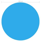 Покривало за басейн 356 см соларно- синьо - Thumbnail 4