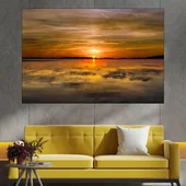 Залез над Японско море - картина пано за стена - Thumbnail 1
