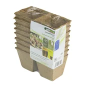 Квадратна саксия за разсад 16 гнезда 8x8 см - Thumbnail 1