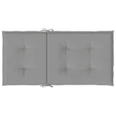 Възглавници за столове 2 бр сиви - VL47550 - Thumbnail 7