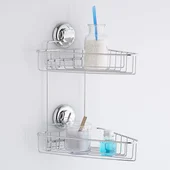 Ъглова етажерка за баня с две нива Bestlock Bath COMPACTOR - Thumbnail 3