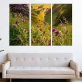 Утро над долината - картина пано за стена - Thumbnail 2