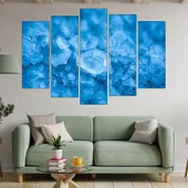 Фон от ледени кристали - картина пано за стена - Thumbnail 3