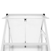 Оранжерия - поликарбонат- стоманена основа - 169x58x195 см - Thumbnail 8