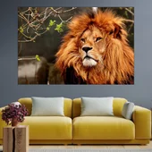 Горд лъв - картина пано за стена - Thumbnail 1