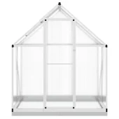 Оранжерия - поликарбонат - стоманена основа - 169x114x202 см - Thumbnail 2