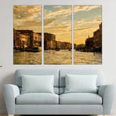 Канале Гранде във Венеция - картина пано за стена - Thumbnail 2