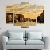 Канале Гранде във Венеция - картина пано за стена - Thumbnail 3