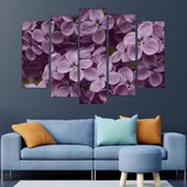 Люляк в близък план - картина пано за стена - Thumbnail 3