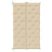 Възглавница за градинска пейка бежова 180x(50+50)x7 см оксфорд - VL315031 - Thumbnail 6