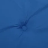 Възглавници за столове 2 бр кралско сини 120x50x3 см плат - VL314116 - Thumbnail 8