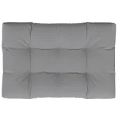 Палетна възглавница, сива, 120x80x12 см, текстил - Thumbnail 6