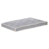 Възглавница за палетен диван, антрацит, 120x80x10 см - Thumbnail 4