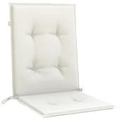 Възглавници за столове 6 бр меланж кремави 100x50x4 см плат - VL4002453 - Thumbnail 5