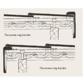 Голяма преграда за капак антрацит BRAMAC - Thumbnail 2